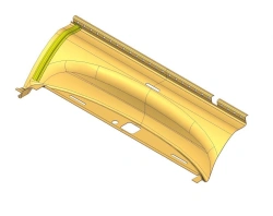 Front Door Drive Panel for LiAZ 529222 - Component 529222-5702225-10