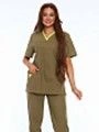 Women's Work Suit for Protection Against Industrial Contaminants and Mechanical Wear - Raya (Blouse and Pants)