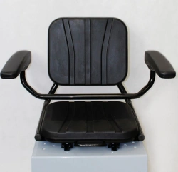 Operator Seat Apex with Armrests and Longitudinal Adjustment