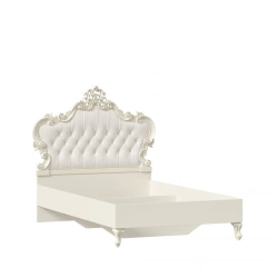 Bed Headboard Markiza LD.517290.000 1200 (Alabaster/Champagne 1002, Version 2)