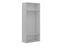 Grey Aluminum Wardrobe Body EMP433