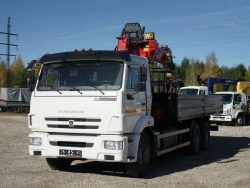 Hydraulic Crane Truck KMA on KAMAZ 43118 Base Model 41K03N-Z151
