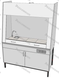 Exhaust Cabinet B2 600-2500x400-1200x400-2700mm