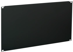 Black 4U False Panel FP05-04UM ITK for 19" Racks
