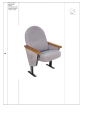 Oklahoma Chair, Size: 540*680*1000 mm, Seat Cushion Thickness: 100 mm