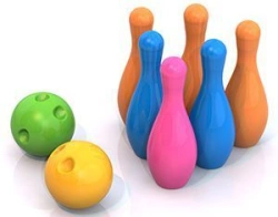 Bowling Set for Active Indoor and Outdoor Games