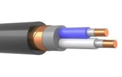 Fire-Resistant Electrical Power Cable 2x1.5mm with Low Smoke Emission WVG-FRLS