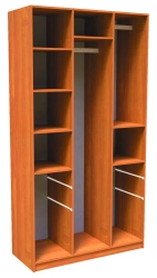 Spacious Wardrobe SHK-3/4 with MDF Facades
