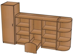 Bedroom Play Furniture Set for Preschool - NIM11