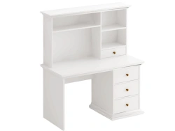 Desk with Overhead Unit - Customizable Design