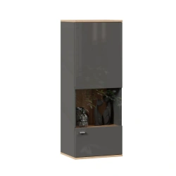 Right Wall-Mounted Cabinet in Golden Oak/Anthracite - Fiji LD.659120.000