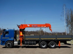 Multi-functional Special Vehicle with Hydraulic Crane KMA on KAMAZ 65117 64K12N-UM