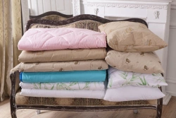 Cotton Fabric Adult Bedding with Synthetic Fiber Fillings