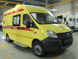 Medical Ambulance Vehicle with Gasoline Engine, Type 224380, Model 22438D on GAZelle NEXT Chassis