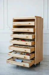 Educational Psychologist Play Set - Wooden Activity Cabinet