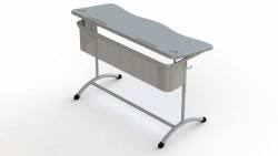 Student Desk with Adjustable Height, Model SHST16