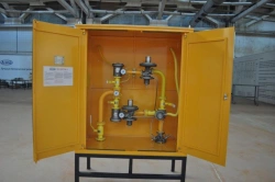 Gas Reduction Unit Cabinet (GRPSH) with Primary and Backup Reduction Lines SHBDG-400-2