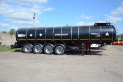 Round Shape Tank Semi-Trailer for Oil and Anti-Icing Liquid Model 91328-0000010