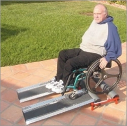Treadmill for Wheelchair Exercise