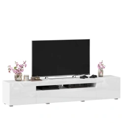 Brooklyn TV Stand 1800 in White Gloss, Model LD.685020.000 M