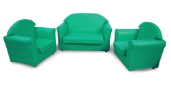 Kids Soft Furniture Set "Deniska" - Sofa and 2 Chairs