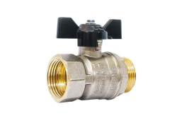 LD Pride Brass Ball Valve 47.32.B-N.B for Liquid and Gas Control