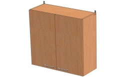 Wall Cabinet with Drying Rack, Model SHNS