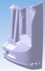 Right Rear Corner Panel Assembly for Bus 320305-02-5601016