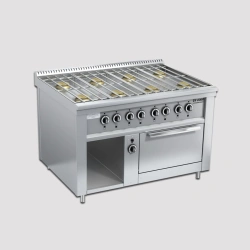 Professional Gas Stove PRG-IIA-8M DSH "Standard" Series 700