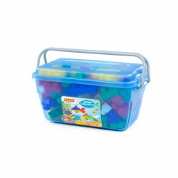 Junior Building Blocks Set for Toddlers with 114 Pieces in Container