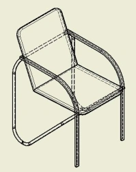 Office Chair with Metal Frame TV-MKOMK-1.15.01-01