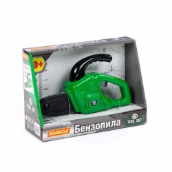 Realistic Toy Chainsaw for Kids - Green Play Tool" 92120