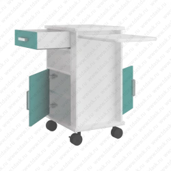 Double-Sided Cabinet with Drawer and Lift-Up Top - TM.12.01