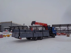 Multi-functional Truck with Hydraulic Crane MKMA on KAMAZ 43118 Base 41K06N-UD