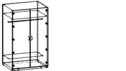 Clothing Wardrobe TV-BSHO-5.2.01-01