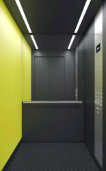 Electric Passenger Elevator 1000 kg, 1.75 m/s, EI60, Machine Room-less
