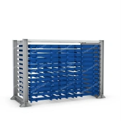 Horizontal Metal Sheet Rack Series 1614