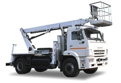 Hydraulic Lift Platform AGP 6706, Model 67069H on KAMAZ 53605 Chassis