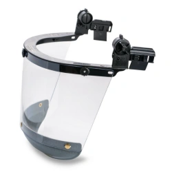Protective Face Shield with Helmet Mount KBT VIZION® TITAN, Art. 04391