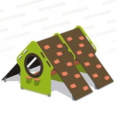 Children's Play Complex for Thematic Games and Physical Development, Romana 115.44.00