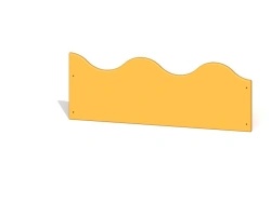 Artistic Plywood Barrier with Marine Theme - MF 7.121