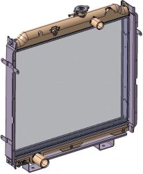 Engine Cooling Radiator for Bus 2831-054-0002