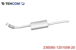 Exhaust Muffler with Outlet Pipe for Pickup 2018 Model ZMZ 51432.10