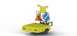 Traffic Safety Impact Trailer for Work Zone Protection Gavrosh AIR.458239.001