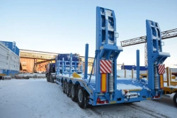 Four-Axle Lowbed Trailer for Heavy Cargo Transport POLITRANS 94165-040