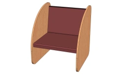 Comfortable K-1 Chair with Steel Frame and Upholstery