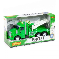 Profi Tow Truck with Sound and Light - Green Model 86594