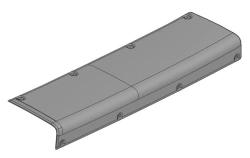 Rear Cover Trim Panel Made of Polyester Fiberglass 5299-401-5602014