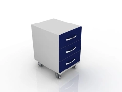 Universal Medical Module with 3 Drawers, Model 202 – 002-3