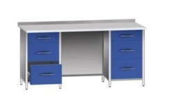 KSSLb 2-04E Work Table with Adjustable Height and Drawers